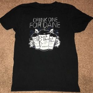 Dutch Bros Drink One For Dane Shirt Vintage